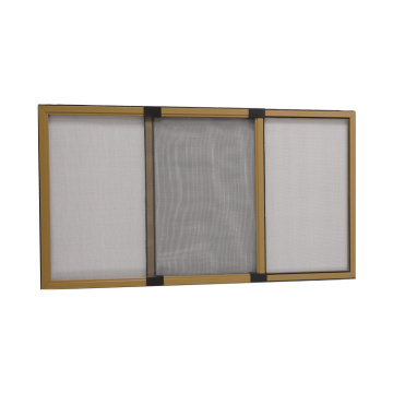 Retractable Slide Mosquito Window Screen With Aluminum Frame